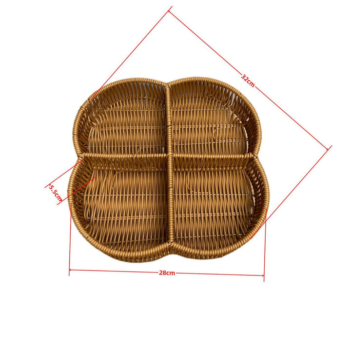 Women’s beef serving basket with four compartments Bowlift