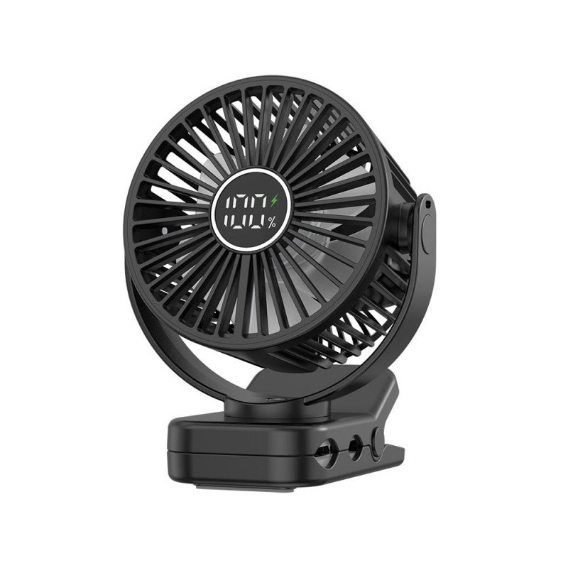 Women's portable high-performance fan with digital display Bowlift