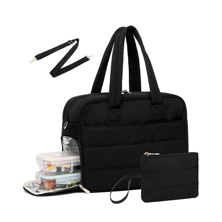 Quilted Multi-Functional Insulated Lunch Tote Bowlift