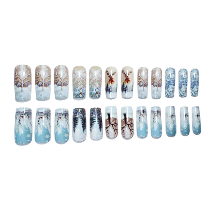 Festive Holiday Nail Art Bowlift