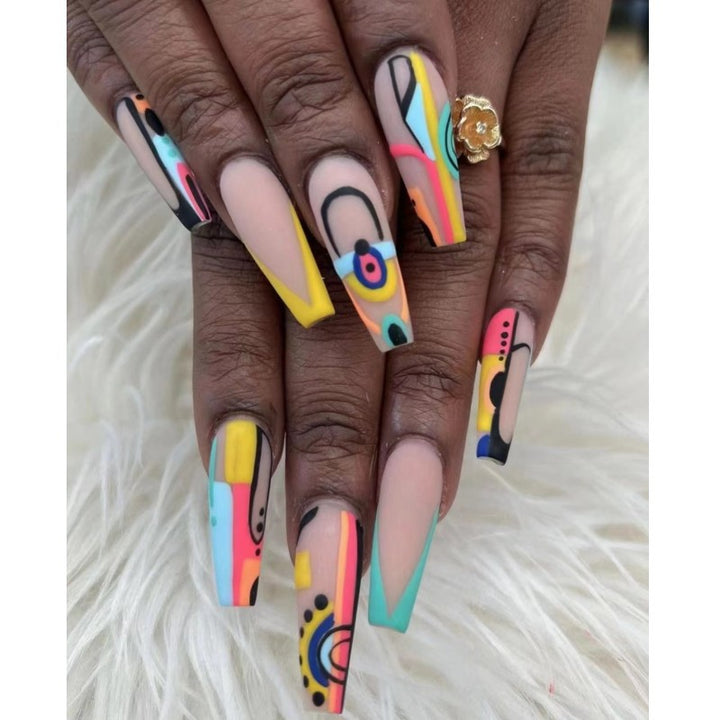 Trendy Artificial Nails Bowlift