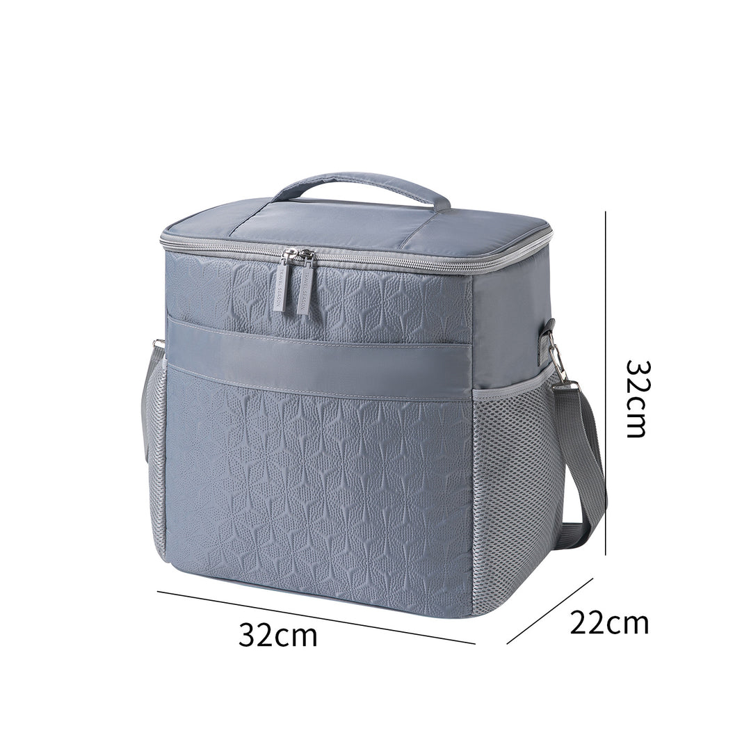 Insulated Cooler Bag with Practical Side Pockets Bowlift
