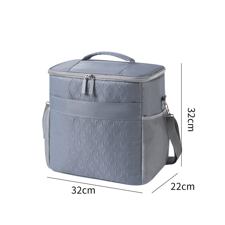 Insulated Cooler Bag with Practical Side Pockets Bowlift