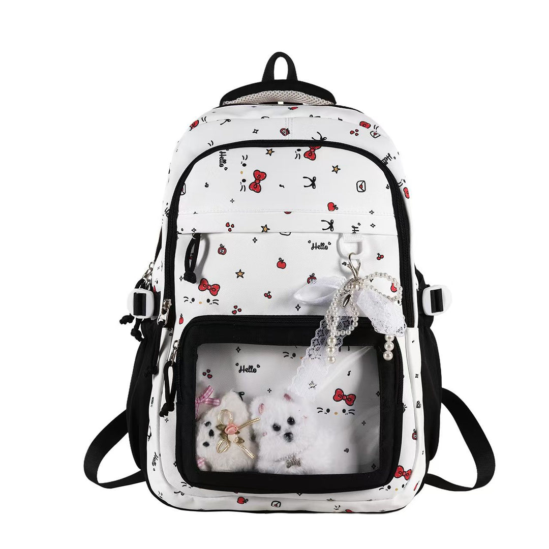 Interactive Plush Companion Backpack Bowlift