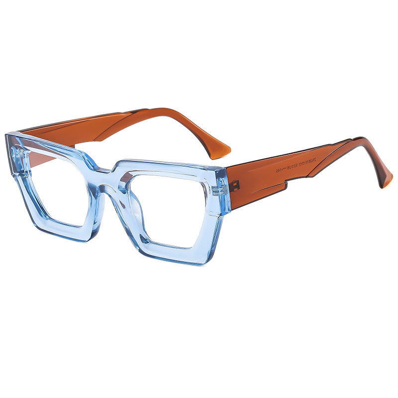 Ladies stylish square sunglasses in modern design with refined plastic frame Bowlift