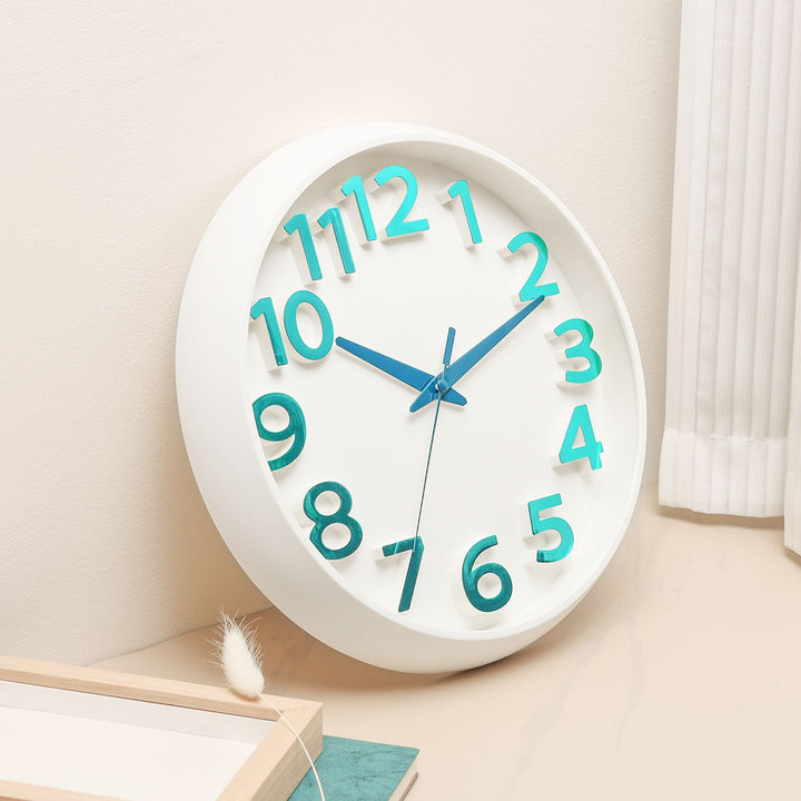 Wall clock in minimalist design Bowlift