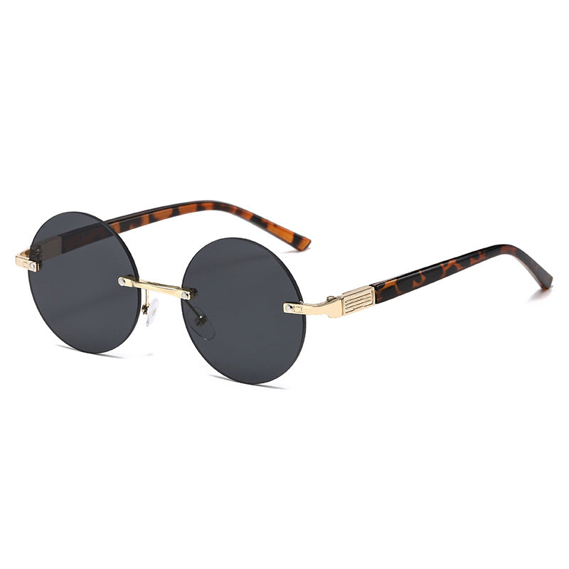 Retro Circular Frame Sunglasses