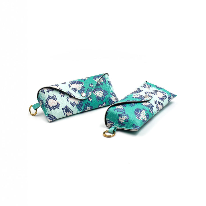 Trendy Animal Print Eyewear Case Bowlift