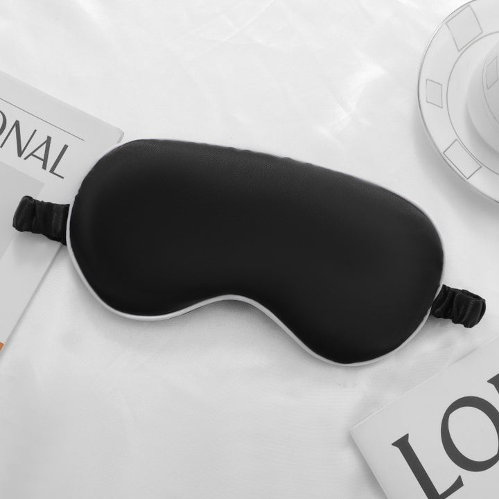 Unisex nan super soft sleep mask with ergonomic padding and adjustable elastic band Bowlift