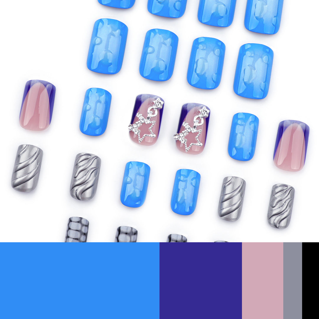 Creative nail extensions with unique 3D design Bowlift