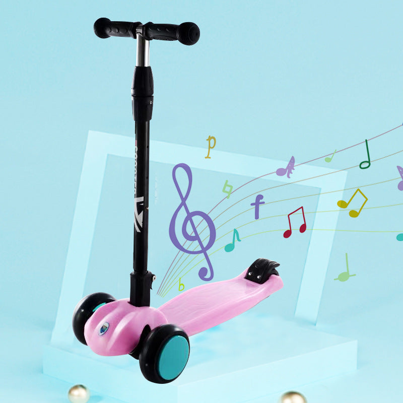 Lean-To-Steer Scooter Bowlift