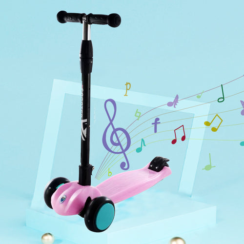 Lean-To-Steer Scooter Bowlift