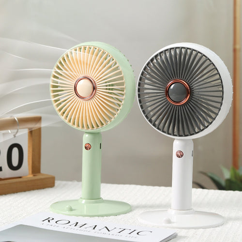 Ladies table fan with swivel head and quiet operation Bowlift