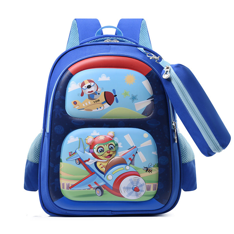 Playful Illustrated Backpack Bowlift