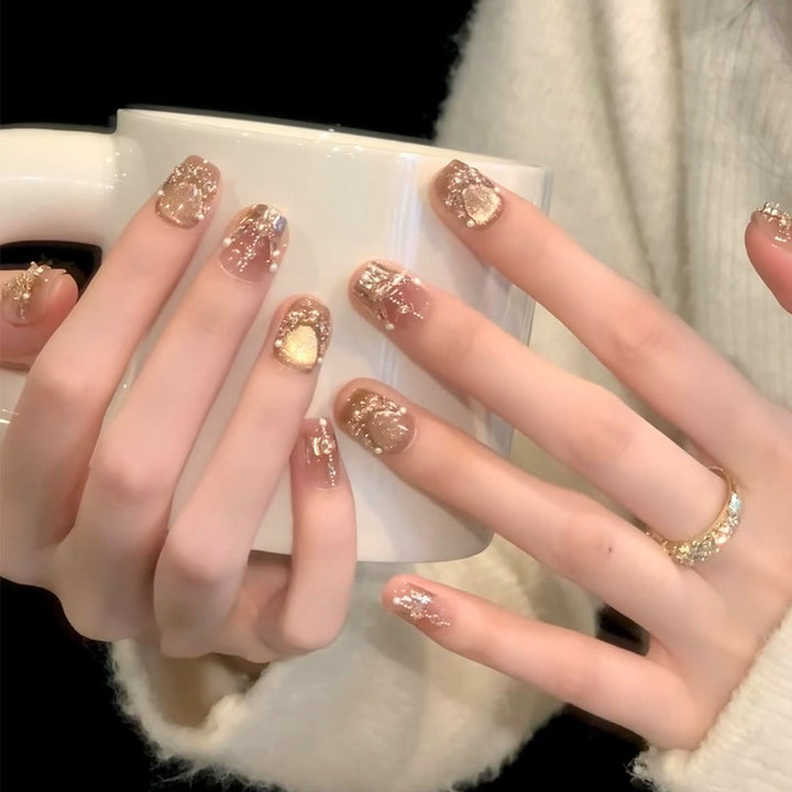 Premium Acrylic Press-On Nail Tips Bowlift