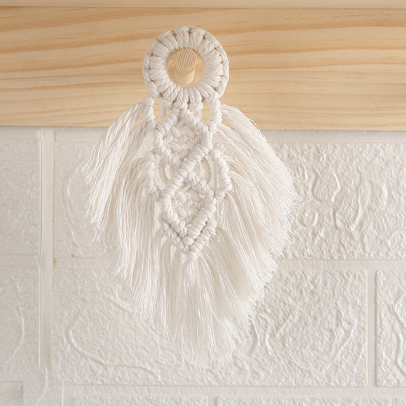 Macrame Decorative Wall Hanging Piece Bowlift