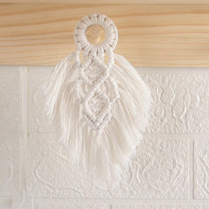 Macrame Decorative Wall Hanging Piece Bowlift
