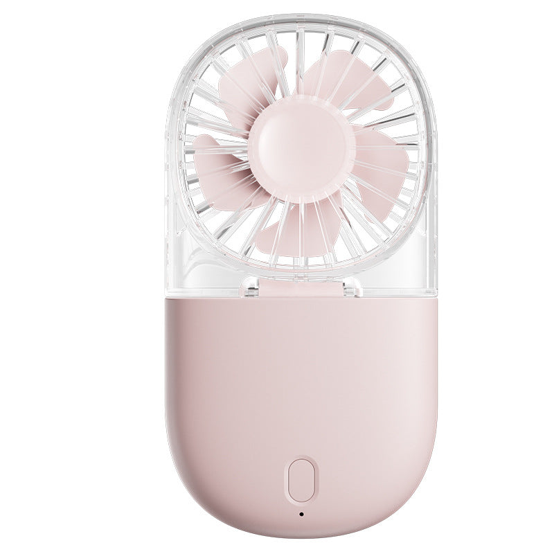 Women's Portable Mini High-Performance Fan with USB Charging Function Bowlift