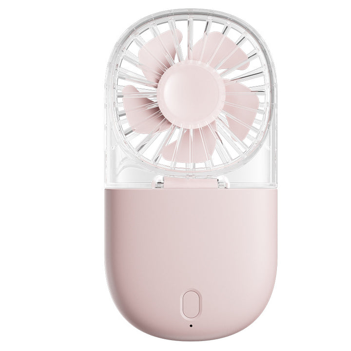 Women's Portable Mini High-Performance Fan with USB Charging Function Bowlift