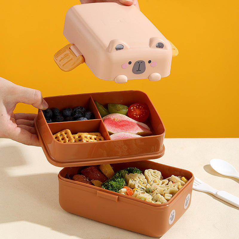 Cute Animal-Themed Bento Lunch Container