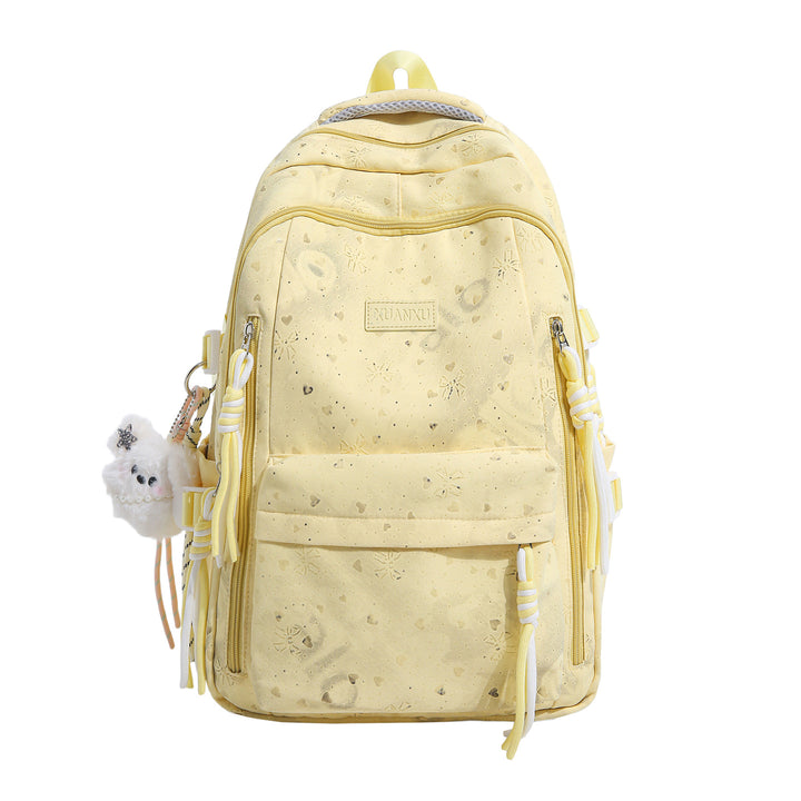 Floral Embossed Backpack