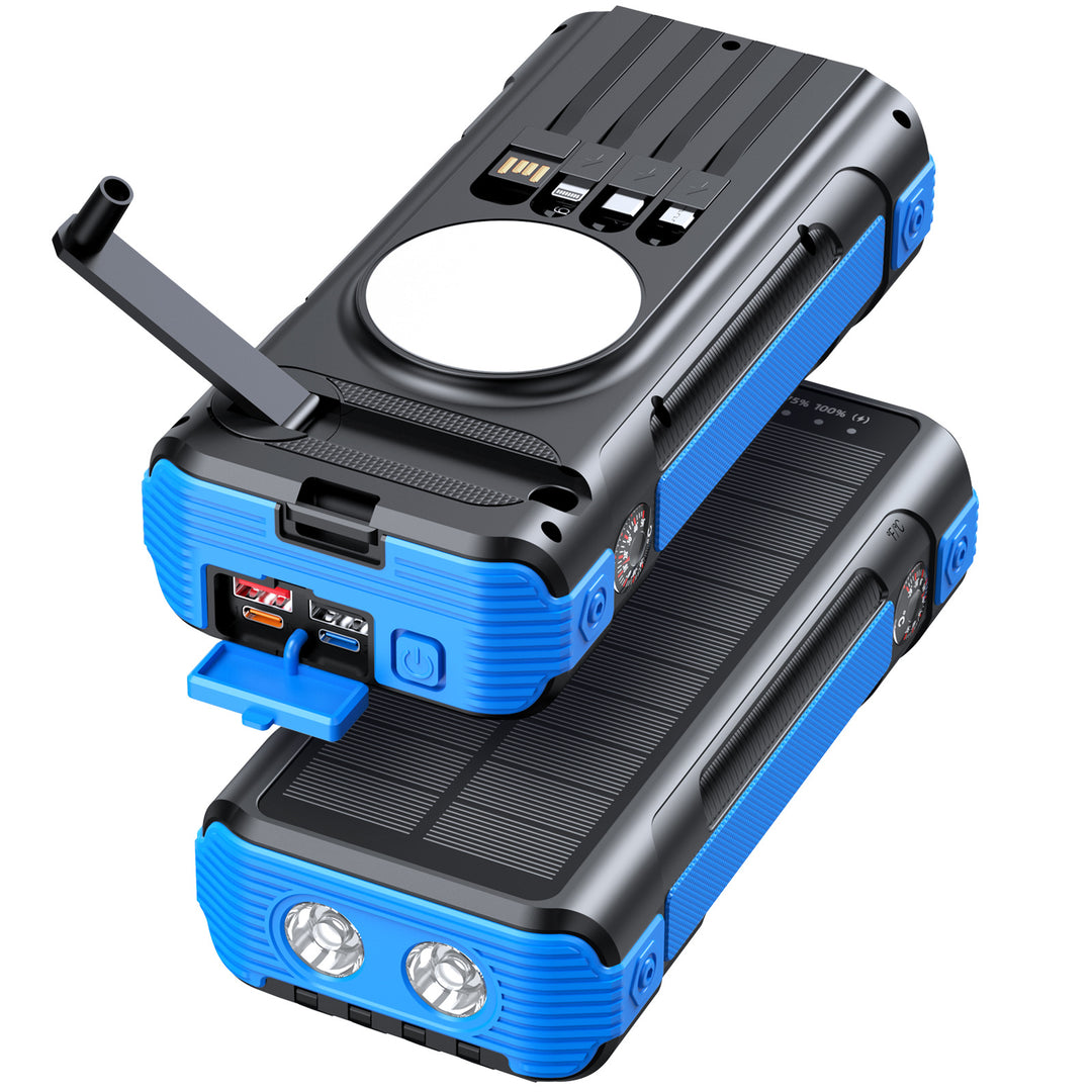 Multifunctional Solar Powerbank with LED Display Bowlift