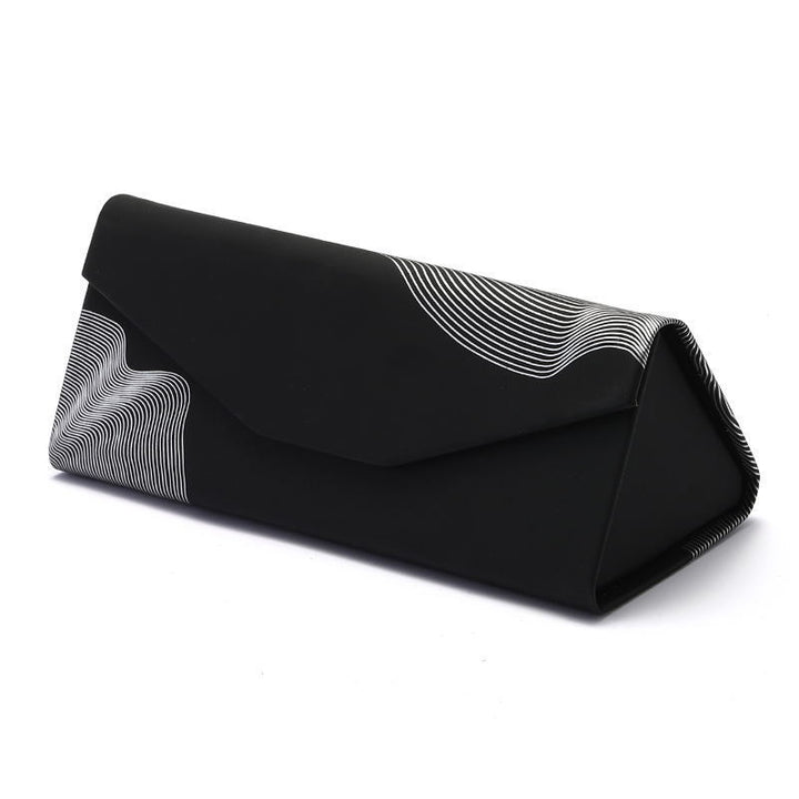 Protective Folding Hard-shell Triangular Eyewear Case Bowlift