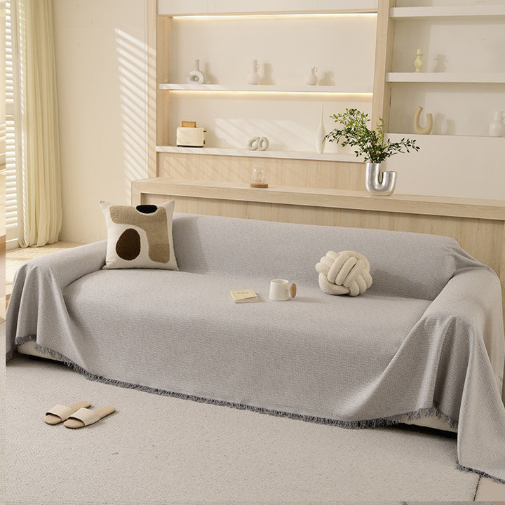 Cozy Fleece Sofa Throw Blanket