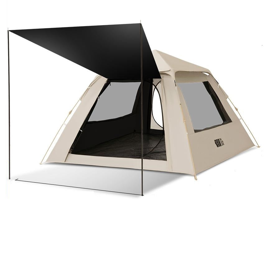 Weatherproof Camping Tent With Large Interior Bowlift
