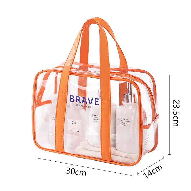 Transparent Multi-Purpose Travel Organizer Bowlift