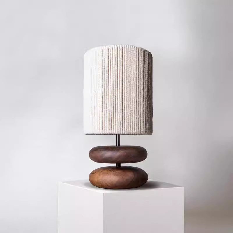 Modern Decorative Table Lamp with Sculptural Base