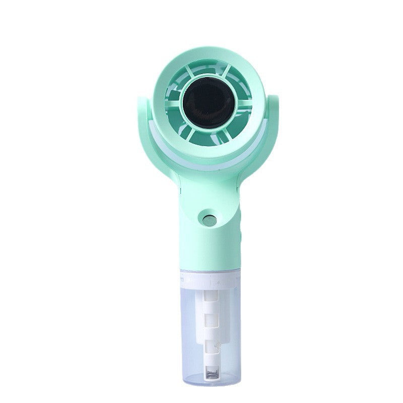 Unisex nan rechargeable portable misting handheld fan with detachable water reservoir whisper quiet motor Bowlift