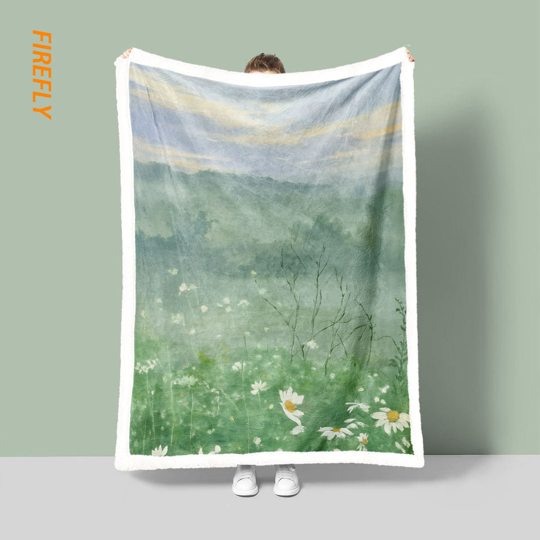 Artistic Scenic Throw Blanket