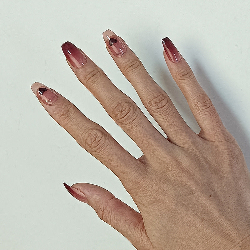 Artificial nail set with unique patterns Bowlift