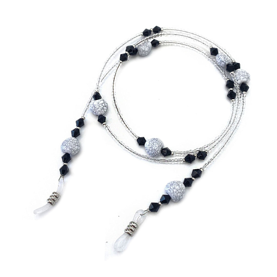 Decorative Beaded Eyewear Retainer Bowlift