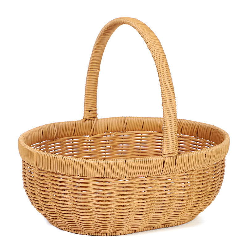 Woven Picnic Basket Bowlift