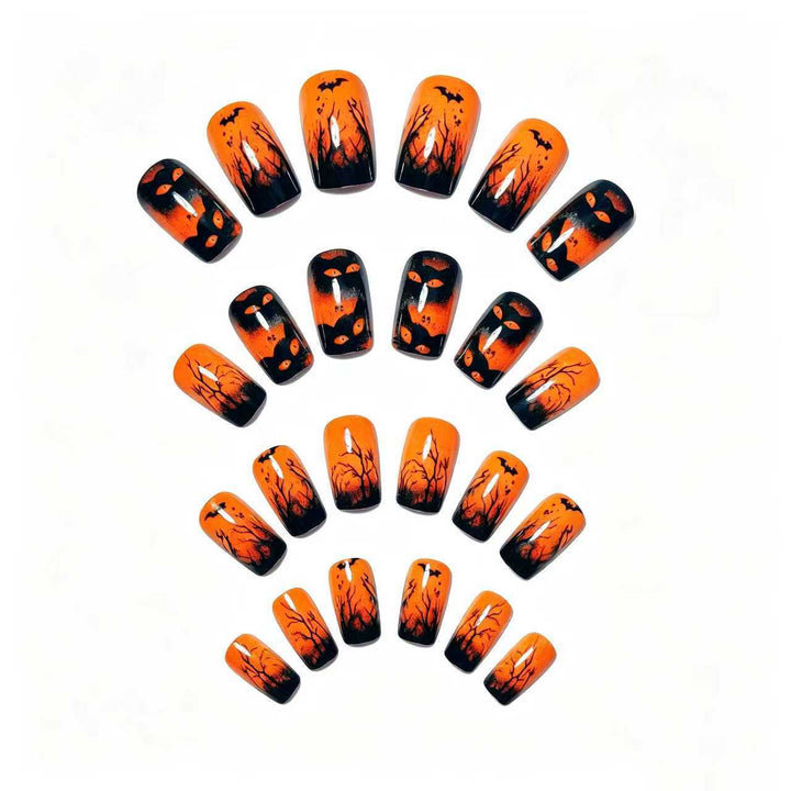 Halloween-Themed Artistic Nail Wraps Bowlift