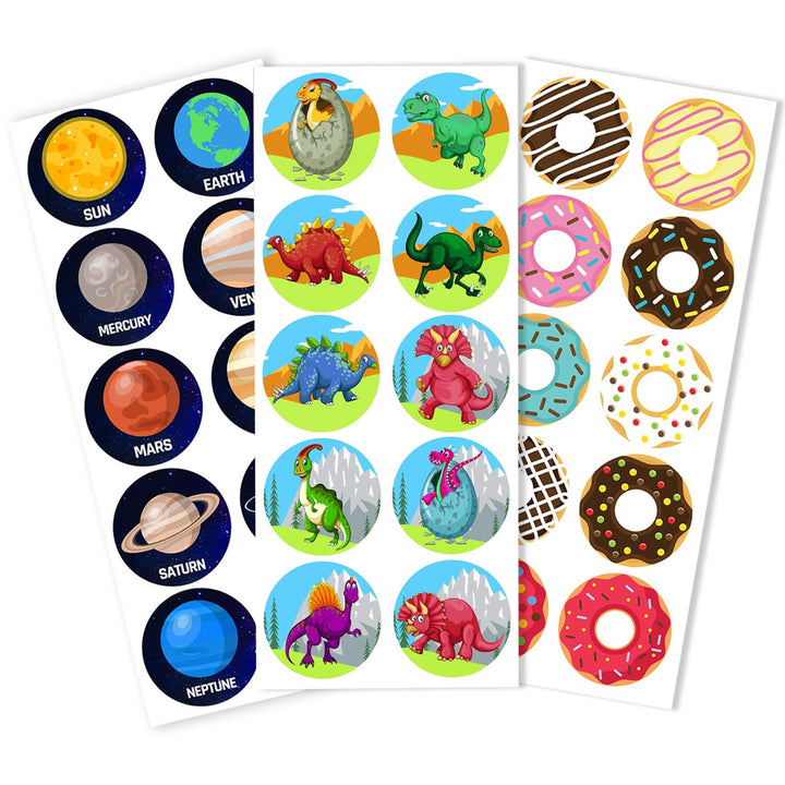 Decorative Donut Sticker Set Bowlift