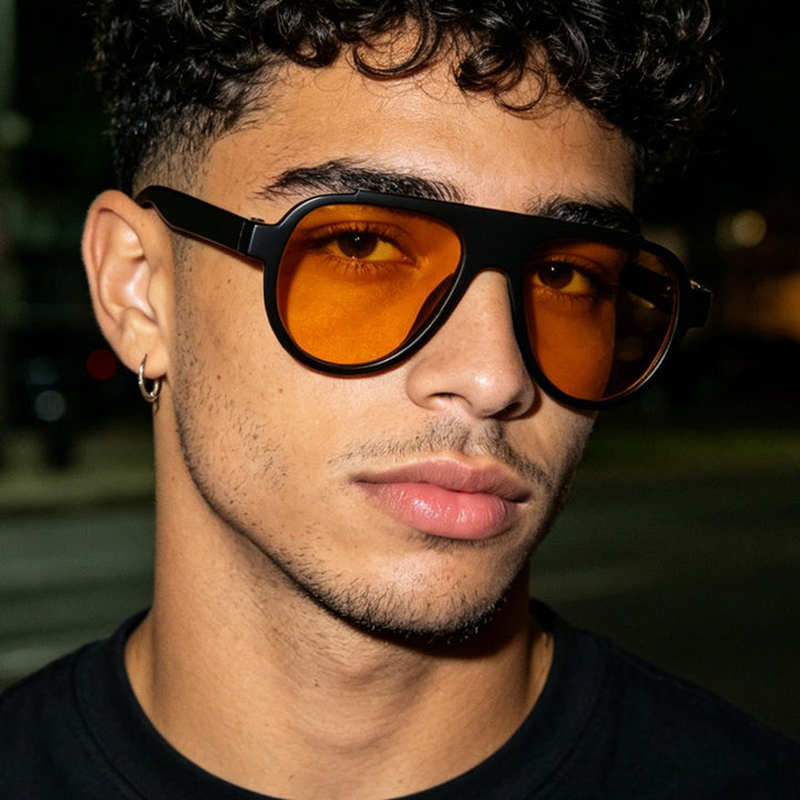 Ladies fashionable sunglasses in eye-catching animal print Bowlift