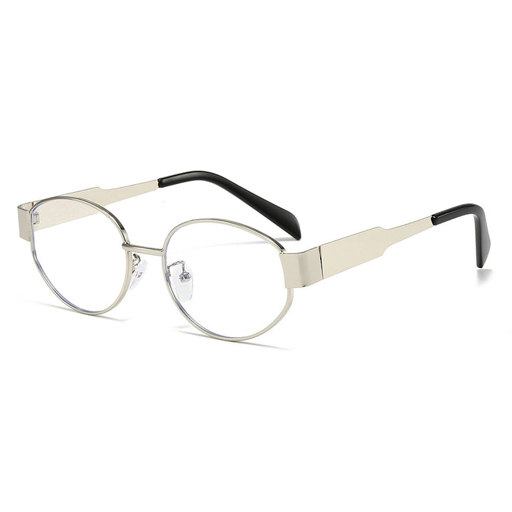 Fashionable oversized sunglasses with metal frame Bowlift