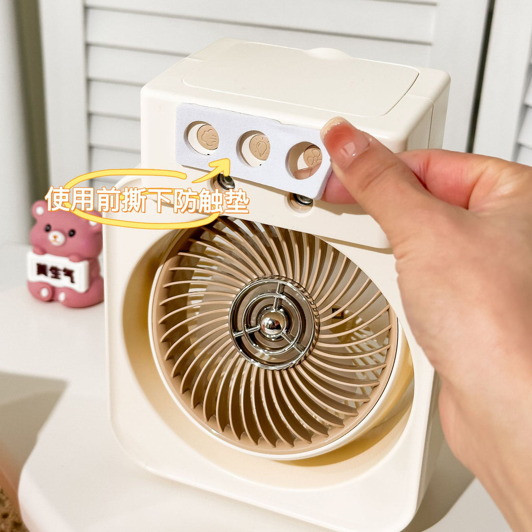 Portable USB fan with multi-speed function Bowlift