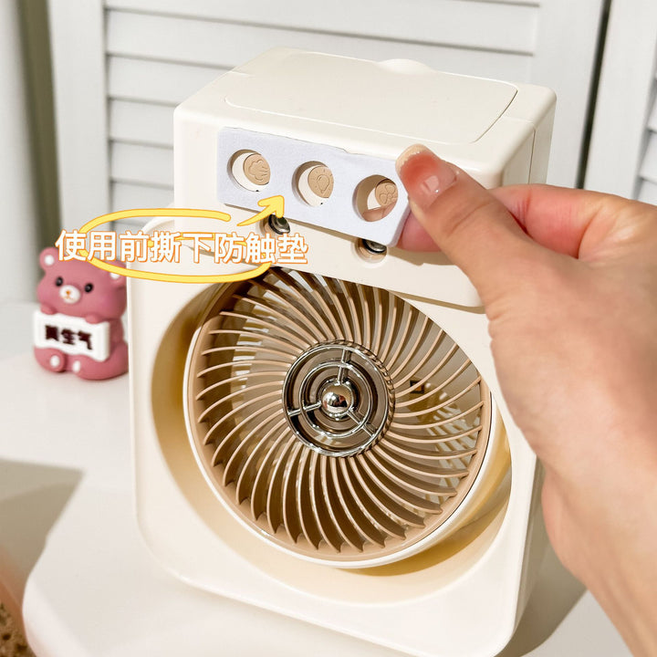 Portable USB fan with multi-speed function Bowlift