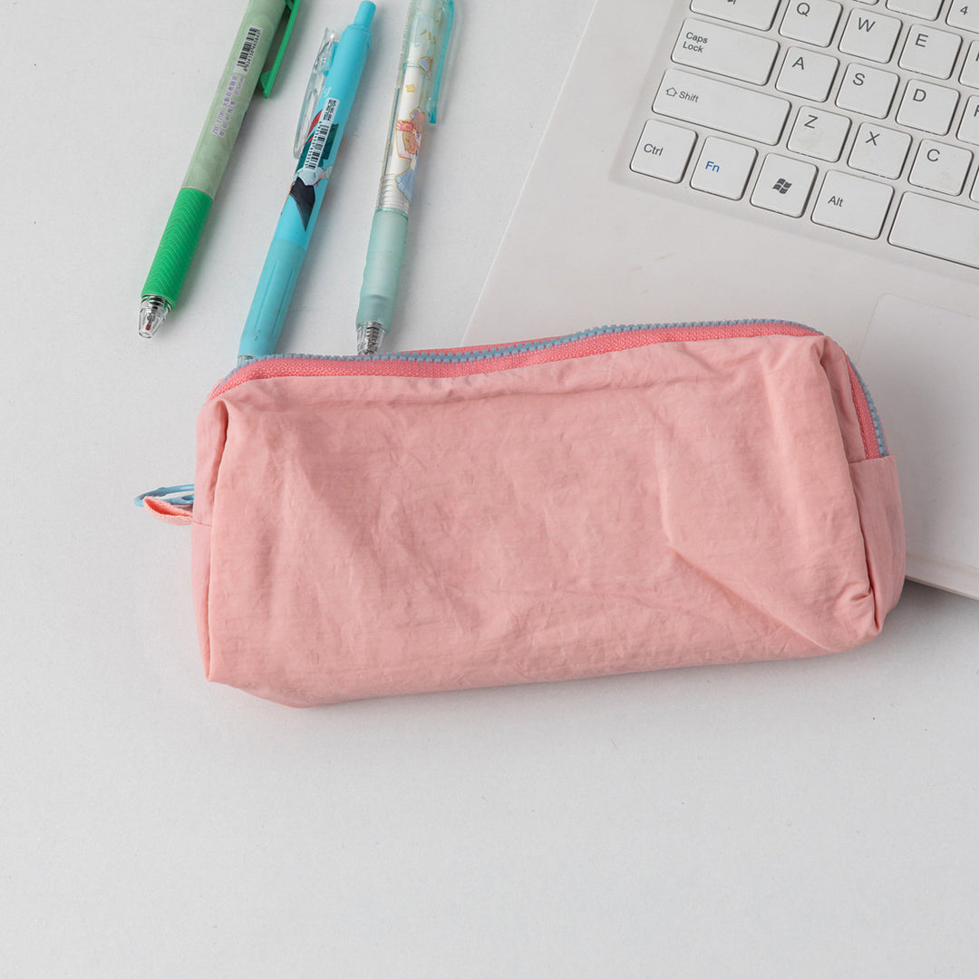 Zippered Multi-Compartment Pencil Case Bowlift