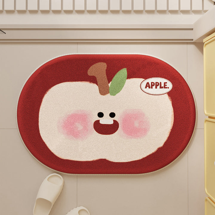 Cartoon-Themed Bath Mat