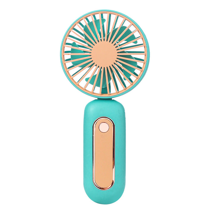 Unisex Portable Hand Fan with LED Display and Ergonomic Handle Bowlift