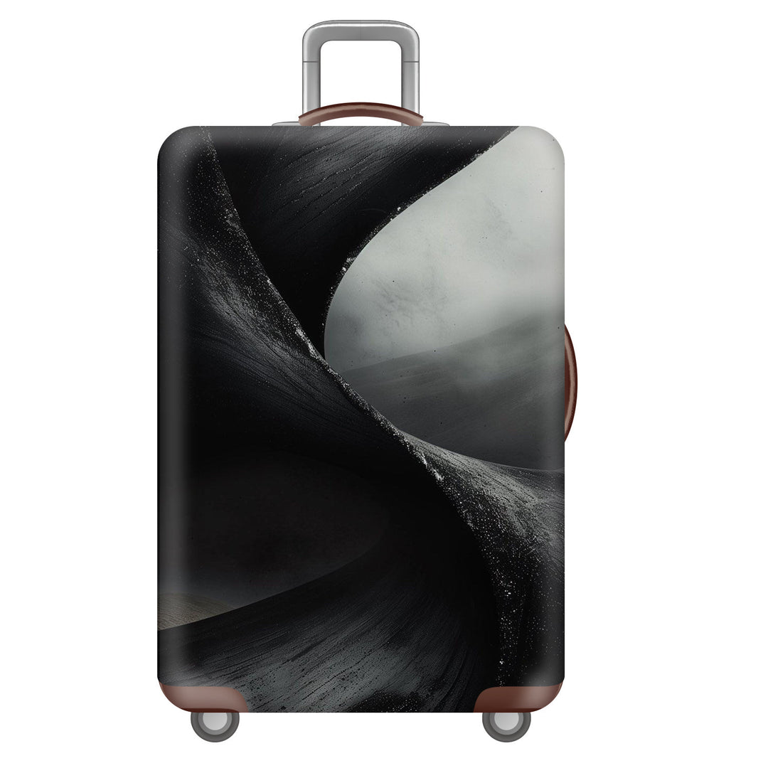 Unisex nan robust hard-shell suitcase with artistic face portrait print and 360° wheels Bowlift