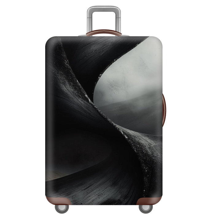 Unisex nan robust hard-shell suitcase with artistic face portrait print and 360° wheels Bowlift