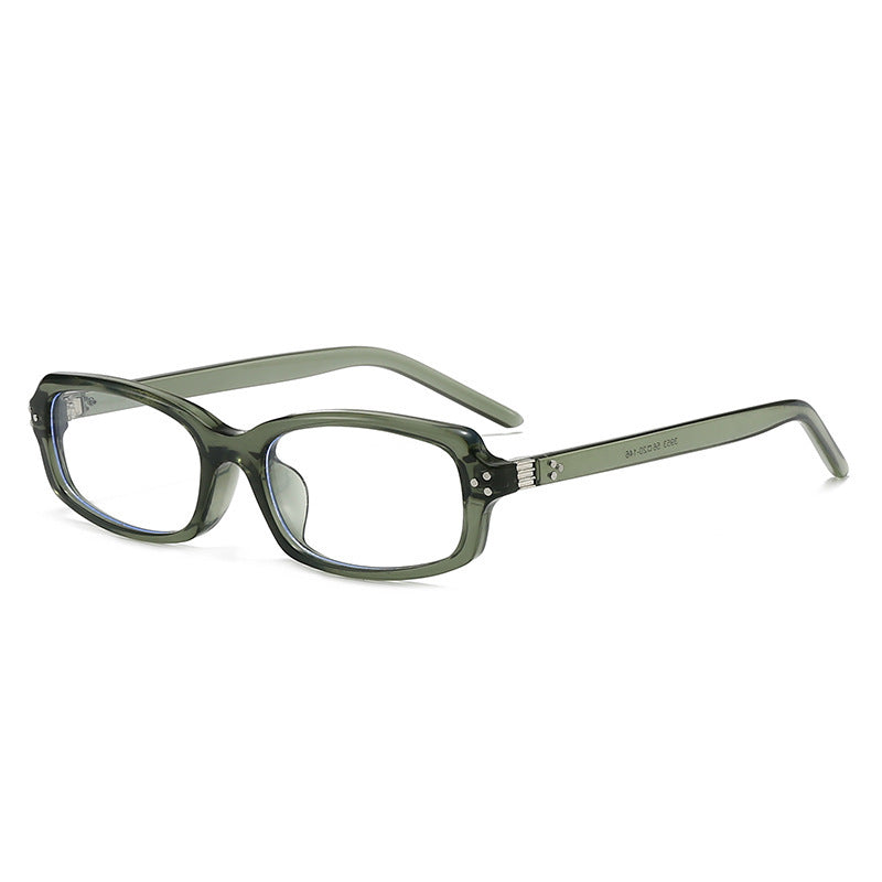 Retro-Inspired Rectangle Frame Glasses Bowlift
