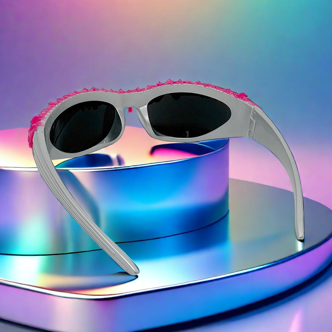 Women's trendy sunglasses with creative liquid frame Bowlift