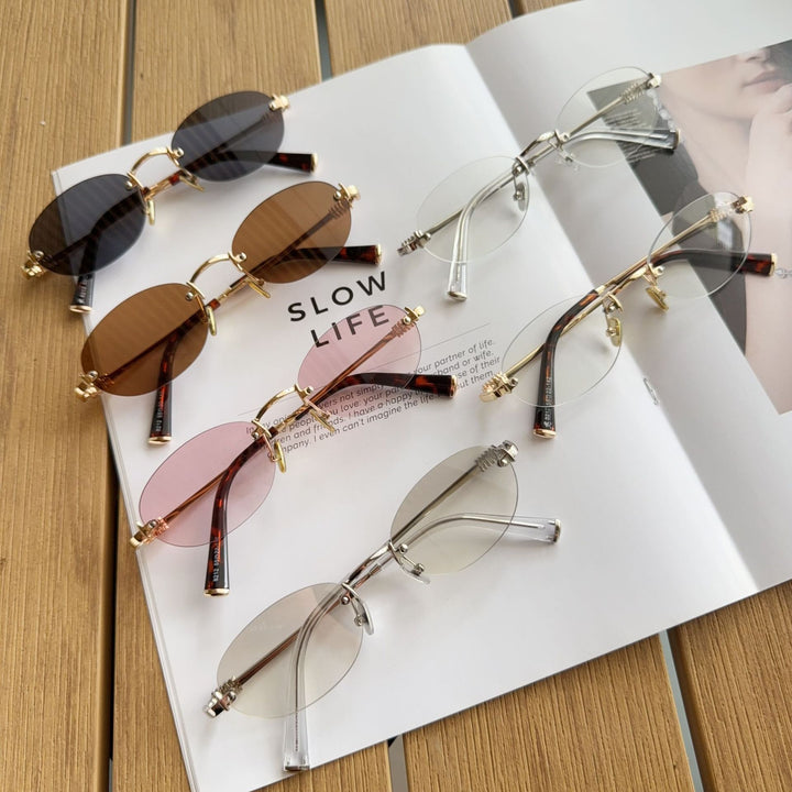 Chic Cat-Eye Frame Glasses Bowlift